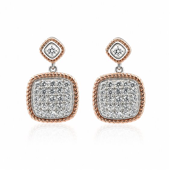 Ohrringe Cianfrone Gioielli Dame in Silber BROC.B 02 OR - BROC.B 02 OR